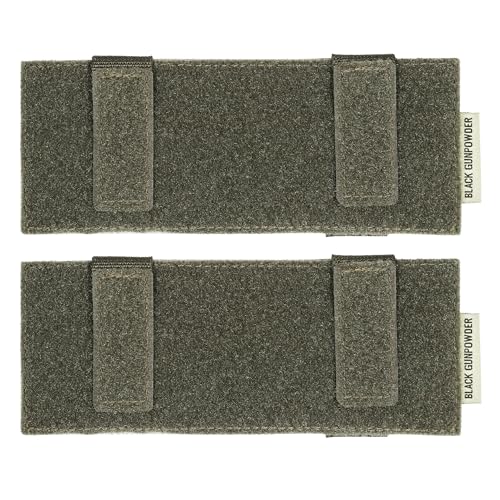 Tactical velcro patches Morale Patches Board Even Number MOLLE Hook & Loop Mounting Placard Platform (RG 2piece) von LUNZHAN