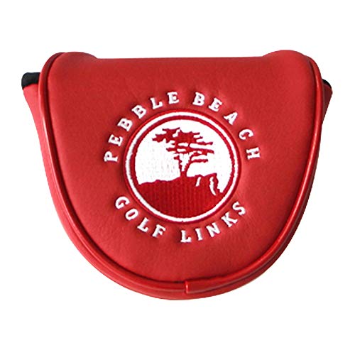 LUOKEKE Golf SchläGerkopfhüLlen 1 Stück Golf Mallet Putter Cover Muster Golf Head Covers Golf Club Covers Zubehör Magnetverschluss Golf Headcover GolfschläGer Hauben(1) von LUOKEKE