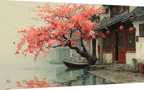Diamond Painting Erwachsene, Diamond Painting Antike Gebäude Crystal Art Landschaft Muster 5D DIY Diamant Malerei Cross Stitch Stickerei Basteln Erwachsene Set für Deko Wohnzimmer 40x80cm -ly2507F0 Diamond Painting Erwachsene, Diamond Painting Antike Gebäude Crystal Art Landschaft Muster 5D DIY Diamant Malerei Cross Stitch Stickerei Basteln Erwachsene Set für Deko Wohnzimmer 40x80cm -ly2507F0 von LUOLYYEI