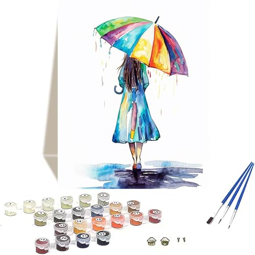 Japan Malen Nach Zahlen Erwachsene, Frau Malen Nach Zahlen kinder Leinwand mit Pinseln und Acrylfarbe, DIY Paint by Numbers Adult und Anfänger, für Home Decor, Geschenk - Ohne Rahmen 100x135CM Y-8 von LUOLYYEI