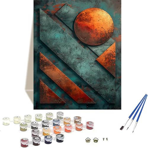 Sonne Malen Nach Zahlen Erwachsene, Planet Malen Nach Zahlen kinder Leinwand mit Pinseln und Acrylfarbe, DIY Paint by Numbers Adult und Anfänger, für Home Decor, Geschenk - Ohne Rahmen 100x135CM W-J von LUOLYYEI