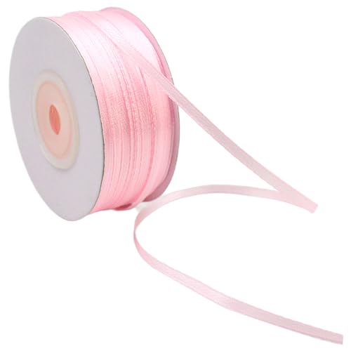 91 M schleifenband rosa Dünn Satin schleifenband Dekorativ Torte für Geschenk Einwickeln Crafting DIY Luftballon Haare Schleifen Hochzeit Geburtstag Party Zuhause Dekoration von LUVDECO