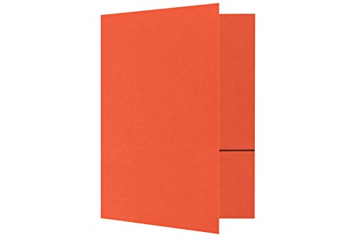 9 x 12 Presentation Folders - Mandarin Orange (10Qty.) by Envelopes.com von LUXPaper