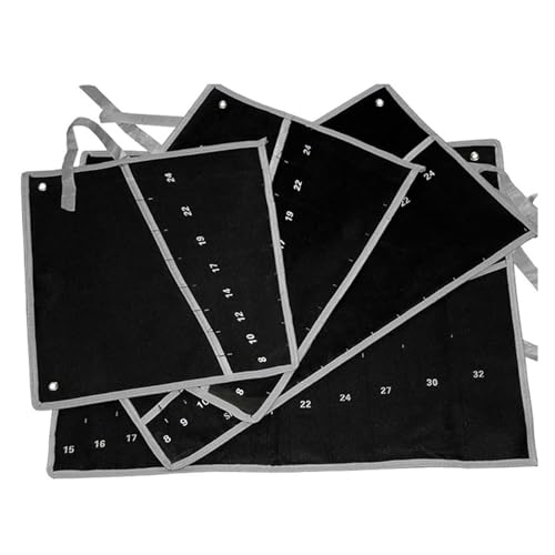 Roll Up Werkzeugtasche Organizer Praktische Leinwand Werkzeugbeutel Wrench Tool Roll Upschlüsselkombination Leinwand Hängende Tasche Hand Werkzeug Aufbewahrungstasche Profi Mehrzweck Werkzeugrolltasch von LVCHAO