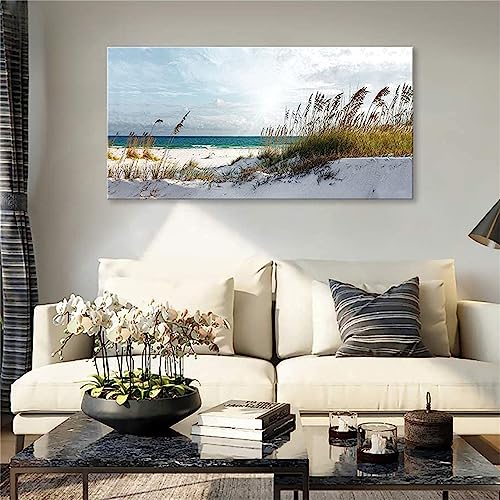 LVTFCO Diamond Painting Set Erwachsene Kinder,Strand, Meer 5D Diy Diamond Painting nach Zahlen Diamond Art Kits,Full Drill Diamond Painting Geschenk für Home Wall Décor.SRUARE DRILL 70x140cm von LVTFCO