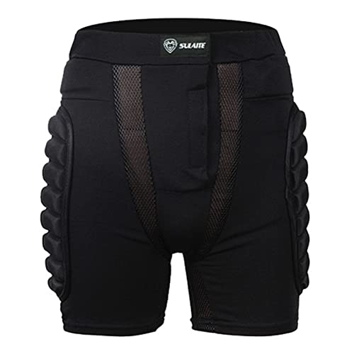 LVTFCO Schützende gepolsterte Shorts,Schützende gepolsterte Shorts für Snowboard | Gepolsterte Shorts Schutzausrüstung Guard Impact Pad für Ski, Eislaufen, Snowboard, Skateboard von LVTFCO