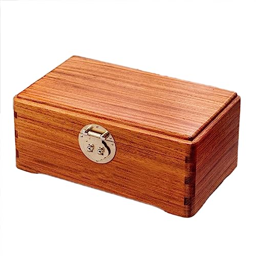 LVUNZJCA Schmuckschatulle aus Holz Holz-Schmuckkästchen, Kommode, Schmuckaufbewahrungsbox Schmuck Organizer von LVUNZJCA