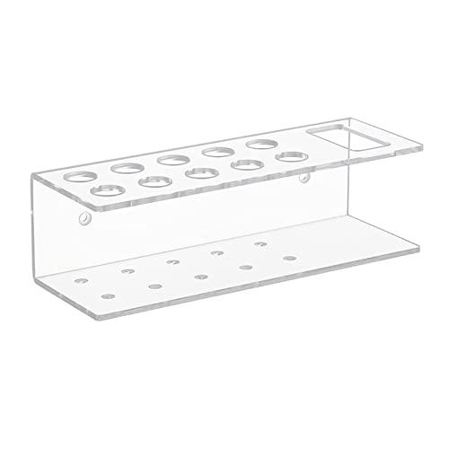 LVUNZJCA Schreibtisch-Stift-Organizer Multi-Loch-Acryl-Whiteboard-Stift-Organizer-Marker-Ständer für der Schule von LVUNZJCA