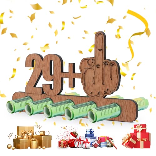 30. Geburtstag Geldgeschenk Holz, Holz Geldgeschenke Verpackung für Geburtstag, kreative Jubiläumsgeschenke, witzige Geschenkideen,Geschenk für Freunde, Familie von LWMTT