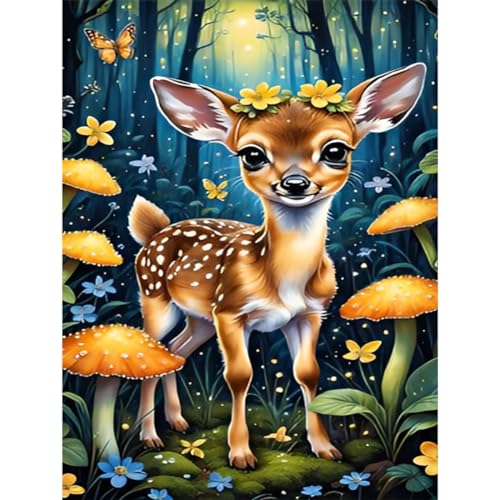 LWZAYS Diamond Painting Erwachsene Set 30×40cm, Tier DIY Diamant Painting Bilder für Dekoration Wohnzimmer, mit Zubehör als von LWZAYS