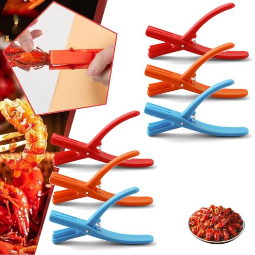 LXCJZY Suzcan Crawfish Peeler, Crawfish Tail Peeler, Crawfish Sheller Tool, Portable Crawfishes Removers Crawfish Tail Remover Tool Will Not Dirty Hands (6pcs) von LXCJZY