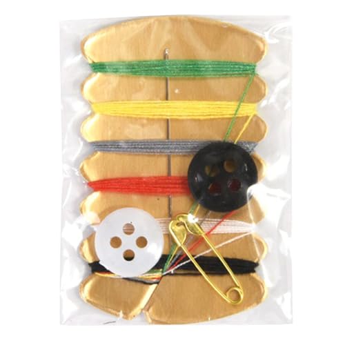 20 Sets Home and Travel Portable Quick Fix Sewing Pre-Threaded Needle Travel Sewing Clothing Repairing von LXJLXD