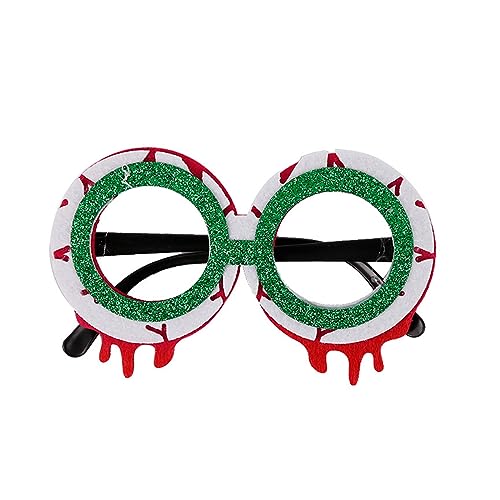 LXJLXD Halloween-Partyzubehör, Brille, Cosplay, Party, Kostüm, Zubehör, Brillen, Zimmer, dekorative Brille, Festival-Requisiten von LXJLXD