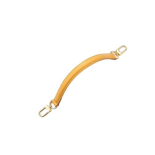 LXLAEOANG Ledertaschengriff, geeignet for Beuteltaschen, spezieller Handgürtel, Lederhandschlaufe for Damenhandtaschen für Gewebesäcke Zubehör(Yellow) von LXLAEOANG