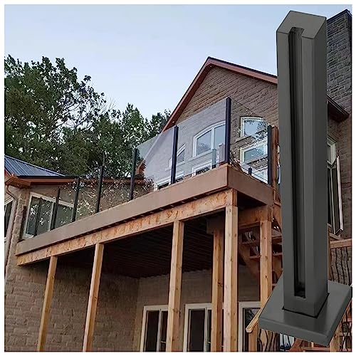 Glas Geländerpfosten Glashalter Edelstahl Deck Geländerpfosten Aus Glas Kommerziell Schwarz Platten-Baluster-Klemmen, Geländer Zaunhalterungen Für Den Innenaussenbereich, Bodenmontage Edelstahl Balust Glas Geländerpfosten Glashalter Edelstahl Deck Geländerpfosten Aus Glas Kommerziell Schwarz Platten-Baluster-Klemmen, Geländer Zaunhalterungen Für Den Innenaussenbereich, Bodenmontage Edelstahl Balust von LXLZYXSF