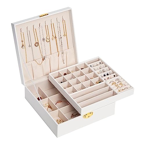 LXWKAI Schmuckhalter, Schmuckschatulle, große Kapazität, Handschmuck, Schmuckaufbewahrungsbox, Armband-Organizer, Schmuck-Displaybox von LXWKAI