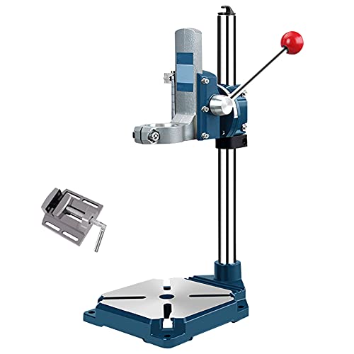 LXX Bohrmaschinenständer, Bohrständer für Bohrmaschine, Bohrmaschinenständer mit Schraubstock, Bohrständer Fräsständer zum Präzisionsbohren von LXX