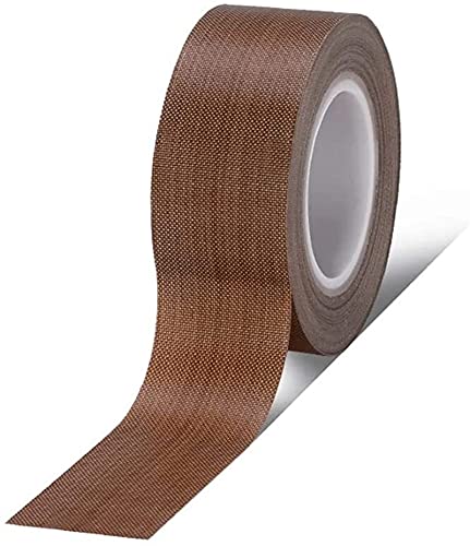 Klebeband Hochtemperaturband - Hitzebeständiges Klebeband for Versiegelungsmaschinen, Brandschutzisolierung, 300 Grad, elektrisches Hochtemperaturband 973, Verbrühschutzband (Größe: 38 mm breit x 10 m von LXZSMH