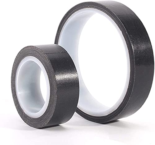 LXZSMH Klebeband High Temp antistatisch hochtemperaturbeständig \u200insulation Klebeband Trocknung Mechanische Schweißnaht Dichtungsband Dicke(Black,10mmx10m) von LXZSMH