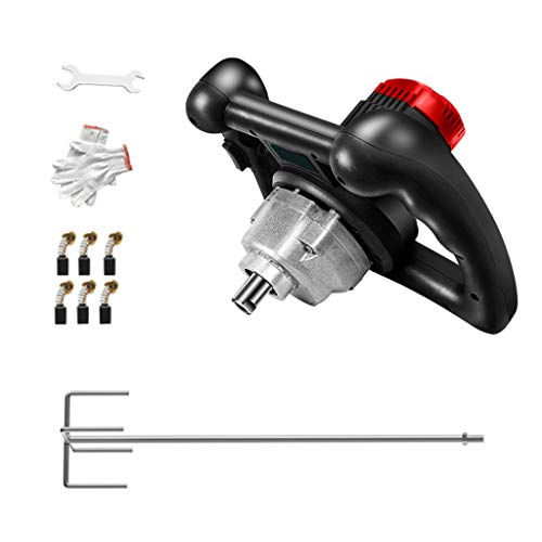 LYDBMYT Dreistufiger Reduziermischer, 3100 W, einstellbar, 6 Geschwindigkeiten, elektrischer Handmischer für Beton und Zement, Mörtel, Fugenmörtel, Gips, Zementringwerkzeug von LYDBMYT