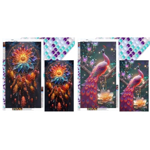 LYEAA 5D DIY Full Round Drill Diamond Painting Kit Animal Art 40x70cm Painting Home Decor Craft Painting von LYEAA