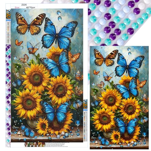 LYEAA 5D DIY Full Round Drill Diamond Painting Kit Animal Art 40x70cm Painting Home Decor Craft Painting von LYEAA