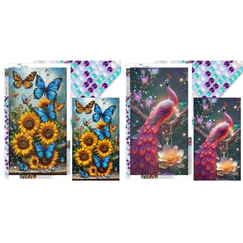 LYEAA 5D DIY Full Round Drill Diamond Painting Kit Animal Art 40x70cm Painting Home Decor Craft Painting von LYEAA