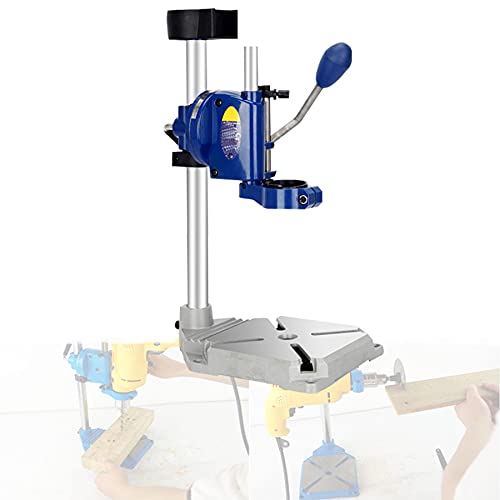 LYFDPN Bohrmaschinenständer für Handbohrmaschine, Bohrmaschinenständer, Tisch, robust, mit Schraubstock, Universal-Tischklemme, Stützwerkzeug, Bohrmaschinen (A) von LYFDPN