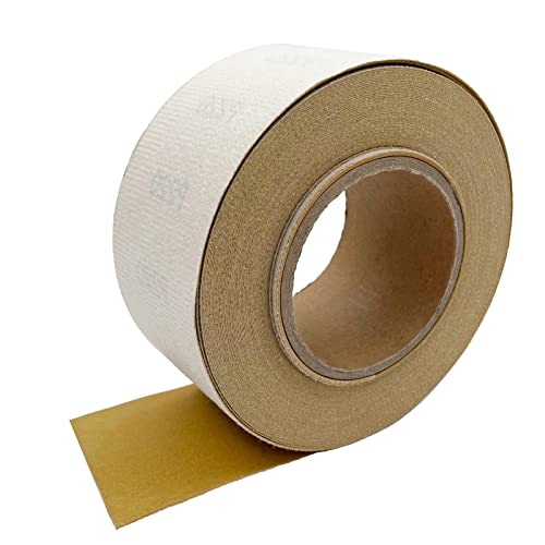 Schleifpapierrolle mit 7cm x 18m Aluminiumoxid Klettverschluss Schleifpapier Schleifpapier für Holzmöbel, Veredelung, Metall, Schleifen, Polieren und Holzbearbeitung (220 Grit) von LYHLYA