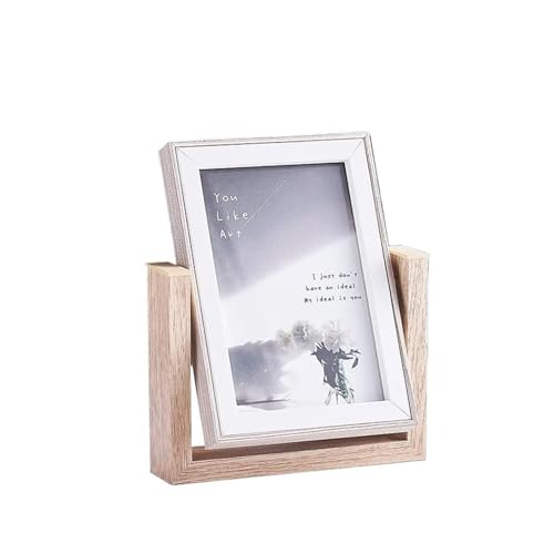 LYHYDMA Fotorahmen Moderner, einfacher Holz-Bilderrahmen, Holz-Dichtetafel-Bilderrahmen, for Zuhause, Büro, Desktop-Dekoration, Gedenkgeschenk Für Schlafzimmer, Büro(Style A) von LYHYDMA