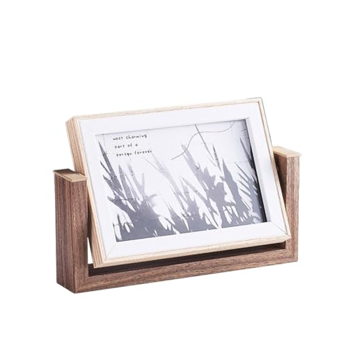 LYHYDMA Fotorahmen Moderner, einfacher Holz-Bilderrahmen, Holz-Dichtetafel-Bilderrahmen, for Zuhause, Büro, Desktop-Dekoration, Gedenkgeschenk Für Schlafzimmer, Büro(Style E) von LYHYDMA