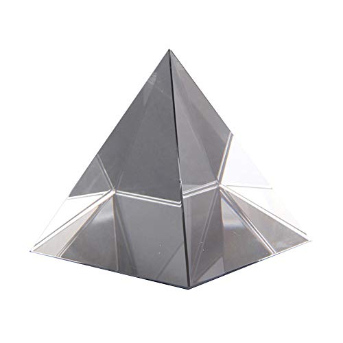 LYNNRICK Prisma Optische Glas Pyramide 40 Mm Hohes Rechteckiges Polyeder Geeignet für Unterrichts Experimente von LYNNRICK