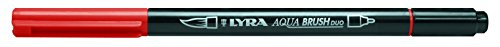 LYRA 6520026 Aqua Brush Duo Pinselmaler, Fasermaler, karmin dunkel, 23,8 x 1,5 x 14,8 cm von LYRA