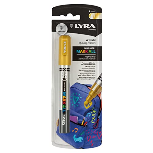 LYRA L6828250 Graduate All 2 MM Gold 1 STÜCK Marker von LYRA