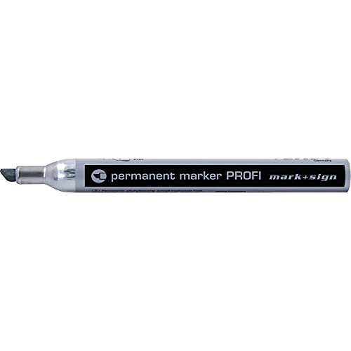 LYRA L4570099-10-1 Permanentmarker Profi Metall schwarz 10er Set von LYRA