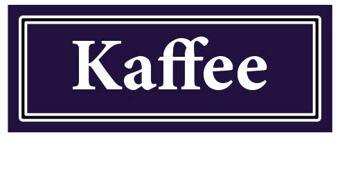 2 Stück Gewürzaufkleber Kaffee 40x16mm Gewürzetiketten Sticker Lebensmittel (Auf-G159) von LYSCO