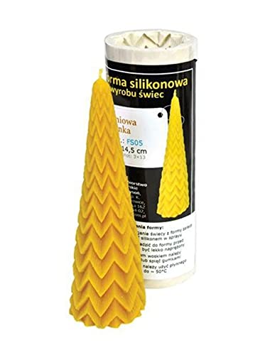 LYSON Kerzengießform Silikonform Märchenweihnachtsbaum für Bienenwachskerzen Aromatherapie Kerzen 3D Giessform zur Kerzenherstellung Kerzen gießen Geschenkidee wiederverwendbar von LYSON