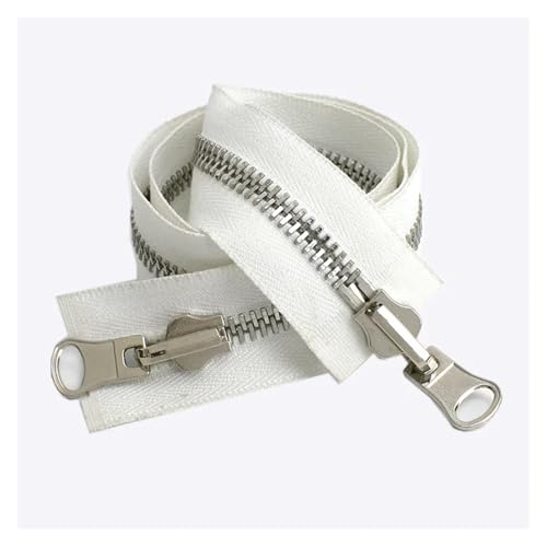 zipper 3 Stück 70–100 cm 5# 8# Metall-Drehschieber Offener Reißverschluss Reversible doppelseitige Reißverschlüsse for Nähen von Jacken Spin-Reißverschlusskopf Für nähen jeans westen lederwaren kleid( von LYXYGMV