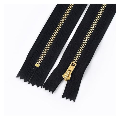 zipper 5/10 Stück 8–30 cm (3,14–11,81 Zoll) 3# Metallreißverschluss mit automatischem Verschluss, dekorativer Reißverschluss, Tasche, Kleidung, Hosen, Reißverschlüsse, Nähzubehör Für nähen jeans weste von LYXYGMV