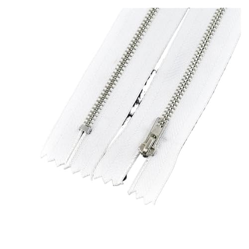 zipper 5/10 Stück 8–30 cm (3,14–11,81 Zoll) 3# Metallreißverschluss mit automatischem Verschluss, dekorativer Reißverschluss, Tasche, Kleidung, Hosen, Reißverschlüsse, Nähzubehör Für nähen jeans weste von LYXYGMV