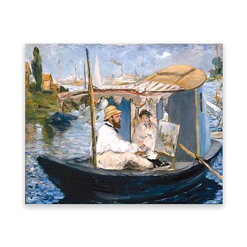 LZ6J8C9 Berühmtes Gemälde von Édouard Manet. Reproduktion von Leinwanddrucken „Zeichnen“. Druck auf Leinwand. Klassische Bilder für das Wohnzimmer, 70 x 91 cm (27,5 x 35,8), rahmenlos von LZ6J8C9