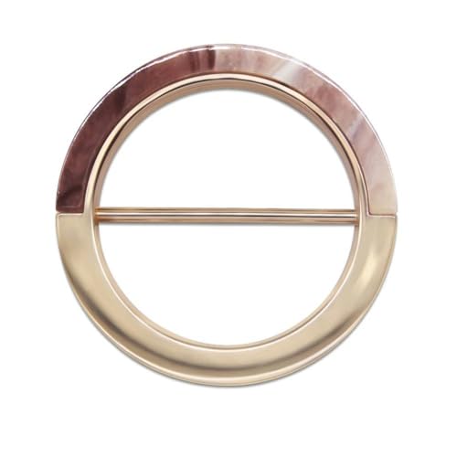 35/40/45 mm modische Gürtelschnallen aus Metallharz, Bastel- und Dekorationsschnallen für Damen, Mantel, Windjacke, DIY-Nähzubehör, Innen 3,5 cm, C004 Gold704 von LZBANI