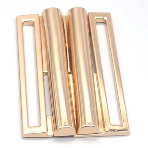 Gold-, silber- und schwarzfarbener Verschluss, quadratische Gürtelschnallen aus Metall, Bastel- und Dekorationsschnallen, DIY-Kleidungsstück, Nähzubehör, 2/4/5/6 cm – 6 cm, 1 Stück, Gold 704 von LZBANI