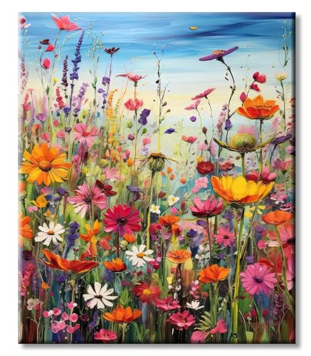 LZLHDE Diamond Painting Erwachsene, Diamant Painting Bilder Blumen 30x40cm 5d Diamond-Painting Geeignet Als Geschenk, Zur Entspannung und Als Wanddeko von LZLHDE