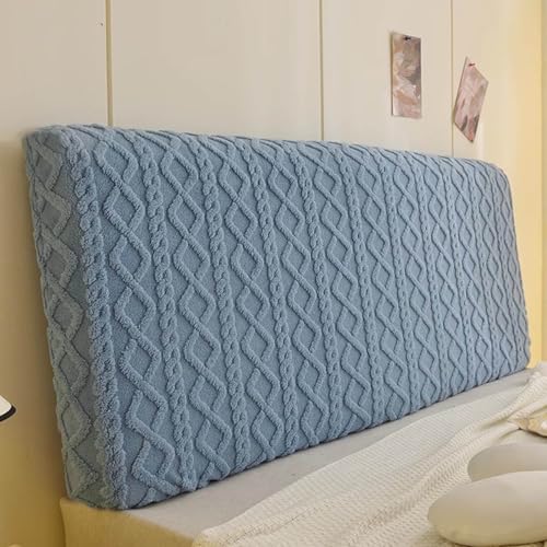 LZTET Bettkopfteil Hussen,Weicher Strecken Jacquard-Samtstoff Staubdicht,All-Inclusive Kopfteil Husse,Bett Kopfteil Bezug Dehnbare Kopfteilbezug,FüR Full Twin Queen King Bett Kopf(120cm,C) von LZTET