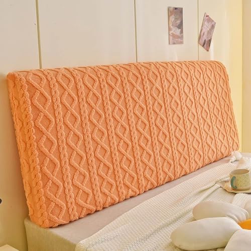 LZTET Kopfteilbezug FüR Bett,Elastischer Schutz,Weicher Jacquard-Samtstoff Staubdicht,All-Inclusive Kopfteilbezug,SchutzhüLle FüR Gepolsterte Schlafzimmer Kopfteil(120cm,E) von LZTET