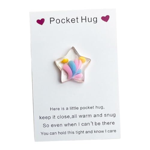 Little Star Pocket Hug Token Geschenkkarte Andenken Pocket Hug Token Bulk Umarmung Gruß Austausch Sterne Karten R Karte Little with von LZYWOD