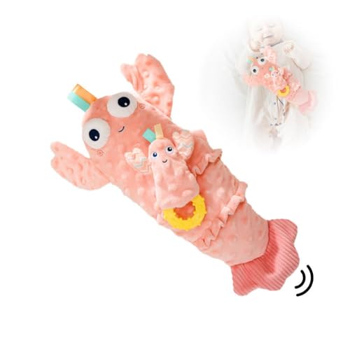 Patting Hand For Baby Sleep, 38.1 cm Plush Lobster Baby Butt Patter Toy For Sleeping, Moving Electric Rechargeable Lobste USB von LZYWOD