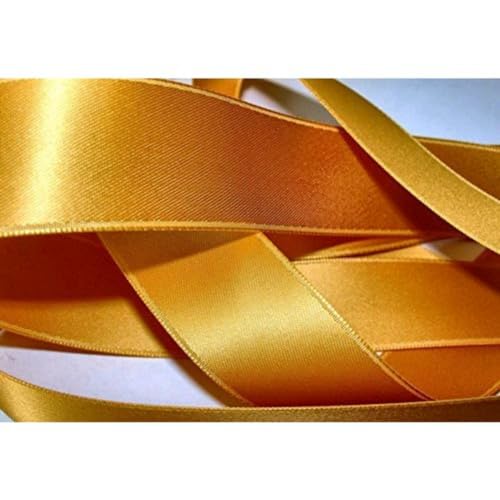 La Mercerie 22355-0010-0045 Satinband, Stoff, Gold, 25 m x 10 mm, 3 Meter von La Mercerie