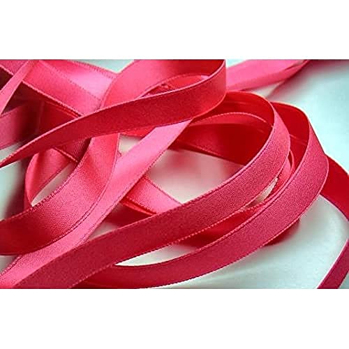 La Mercerie 22355-0010-0273 Satinband, Stoff, 0273 Rosa, 25 m x 10 mm, meter von La Mercerie